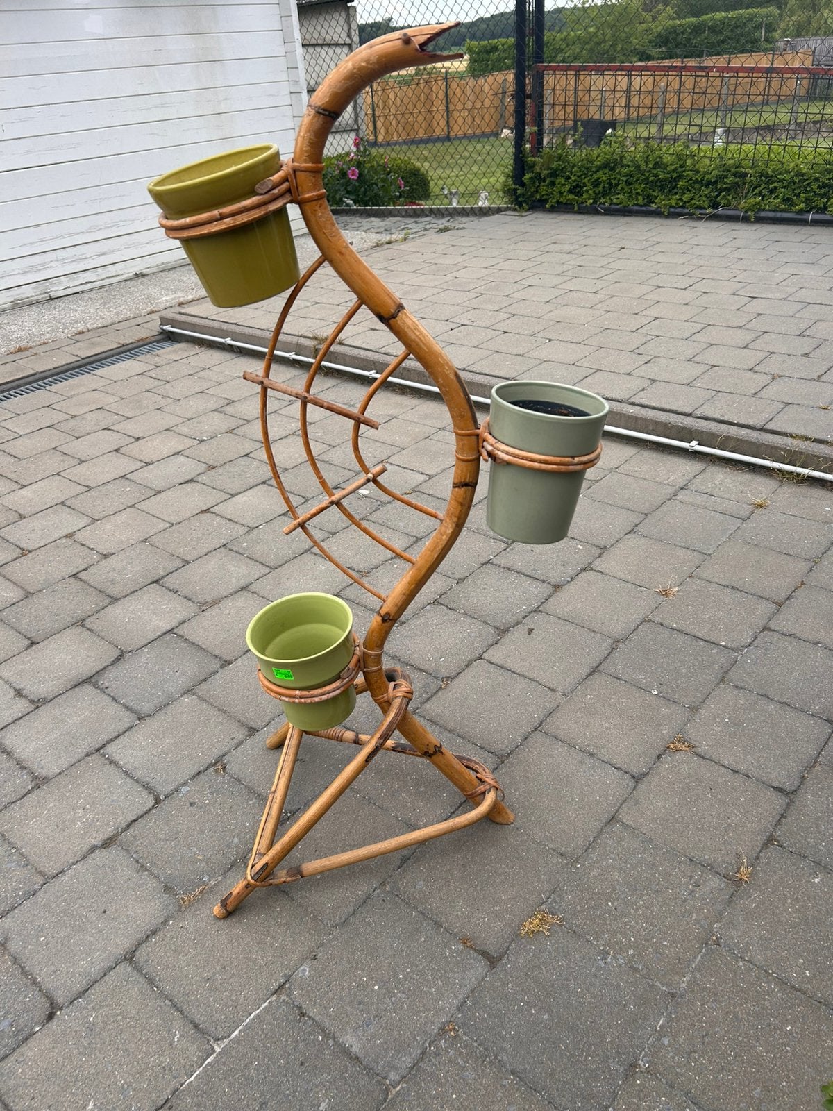 Planten standaard eventueel met potjes, Ophalen, Zo goed als nieuw
