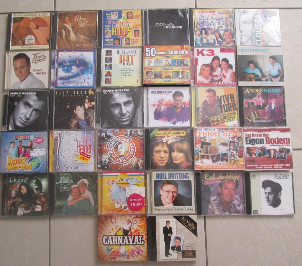 45 Nederlandstalige CD's, Ophalen of Verzenden
