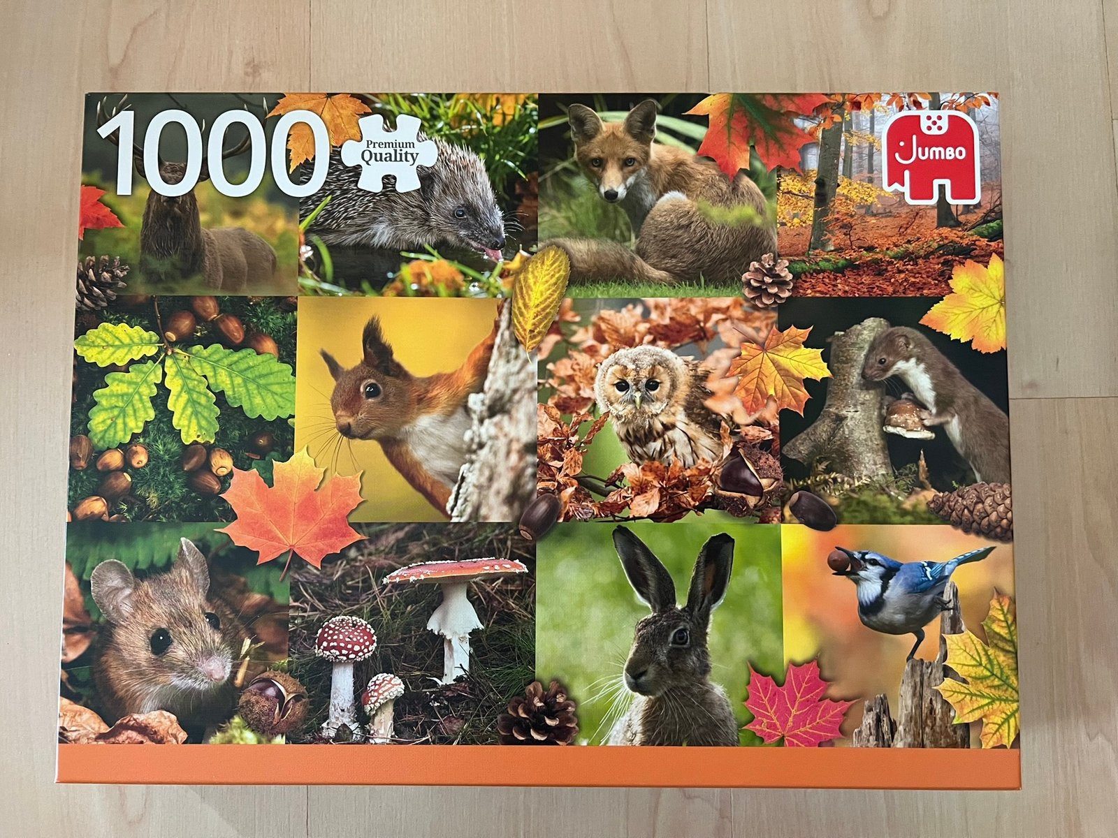 Jumbo Animals en automne. 1000 pièces, Enlèvement, Comme neuf