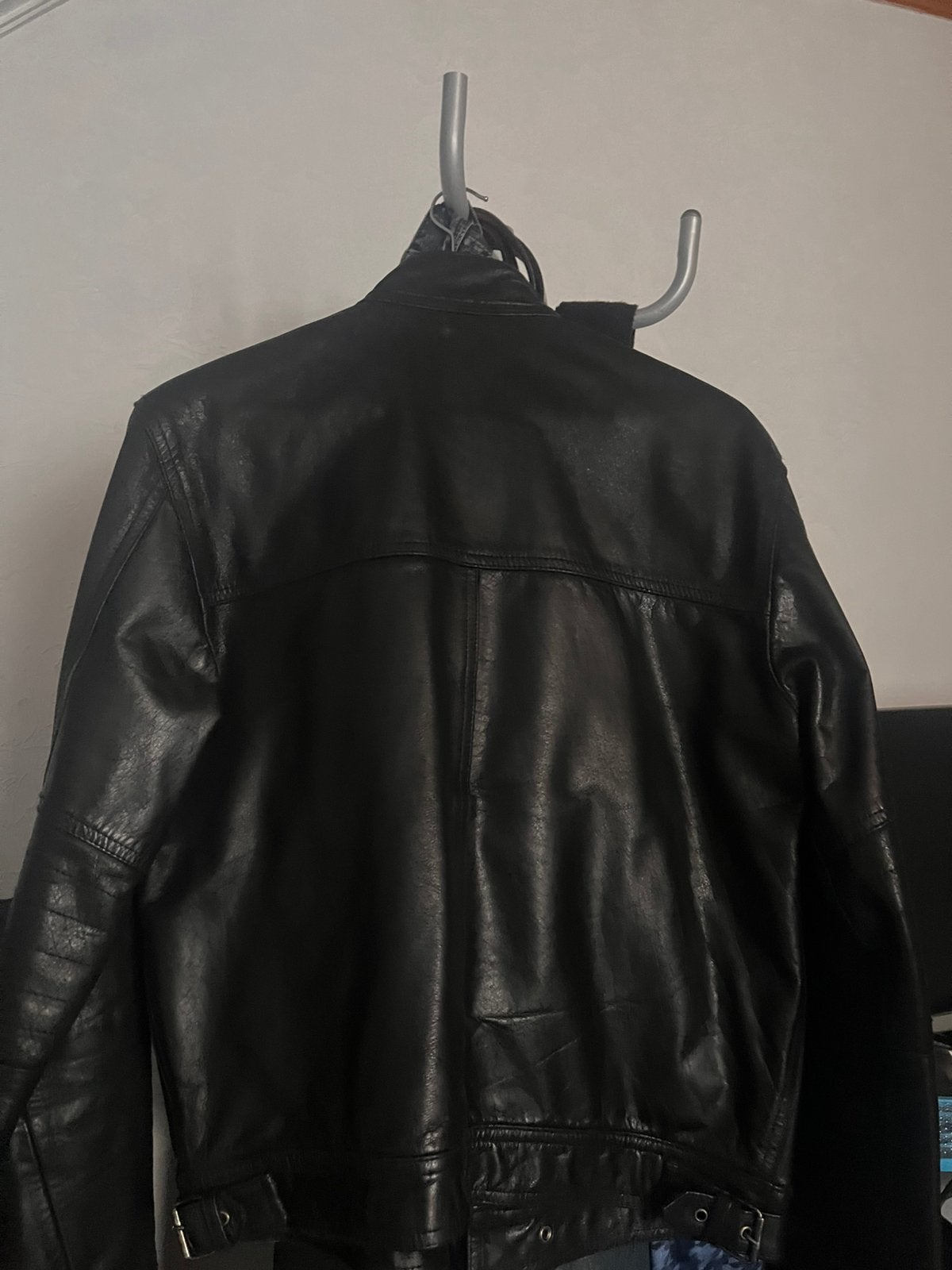 Veste cuir, Enlèvement, Comme neuf, Taille 48/50 (M), Noir