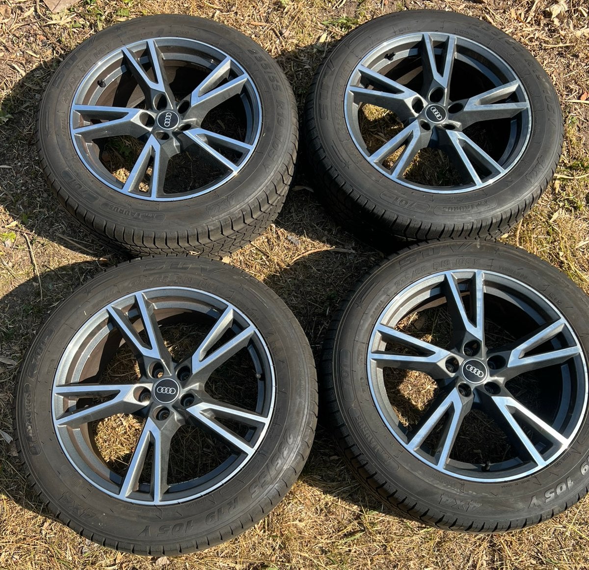 19 inch Audi Q5 Velgen met Zomerbanden, 19 inch, Banden en Velgen, Nieuw, Ophalen of Verzenden