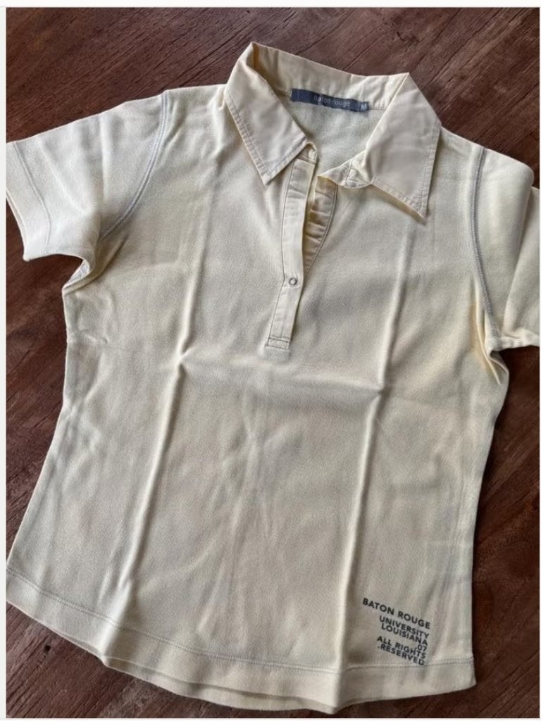 Polo Baton Rouge taille M, Taille 38/40 (M), BATON ROUGE, Comme neuf, Jaune
