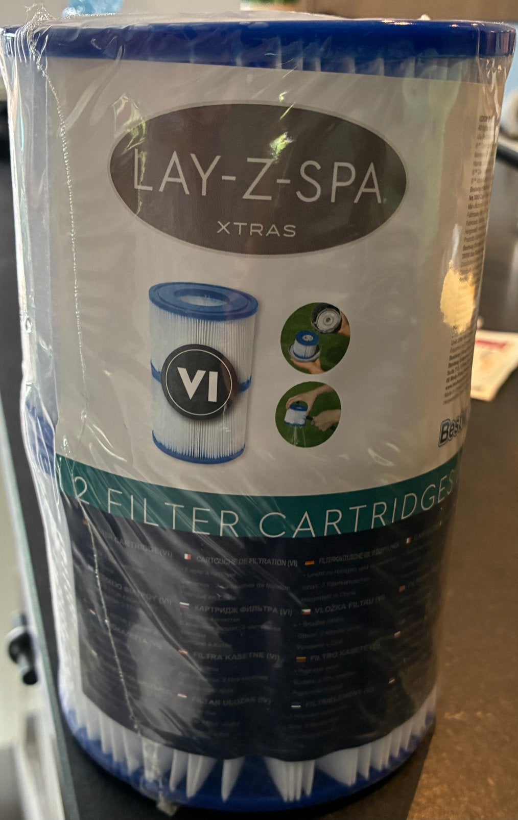 Filter lay z spa 2 stuks, Tuin en Terras, Ophalen, Zo goed als nieuw, Filter
