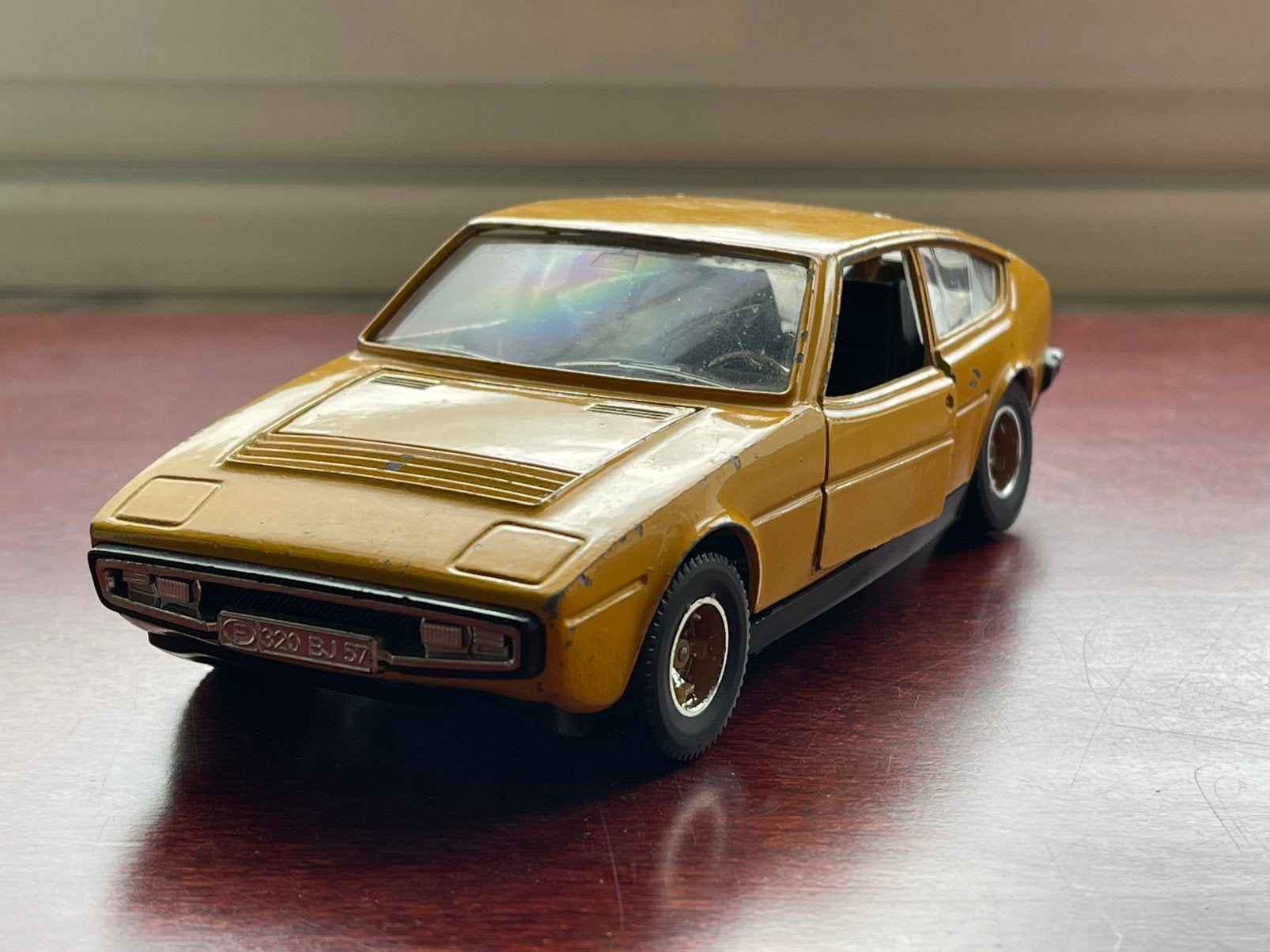 Vintage Bburago Matra Simca Bagheera 1:24, Ophalen, Gebruikt, Auto, Burago