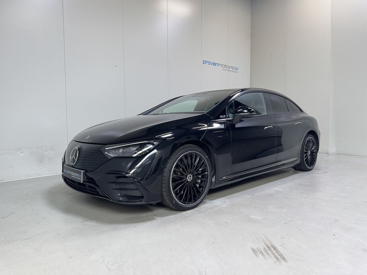 Mercedes-Benz EQE 350 AMG Line - Airmatic - Range 550 KM! S, Auto's, Mercedes-Benz, 217 kW, 0 kg, Zwart, Elektrisch