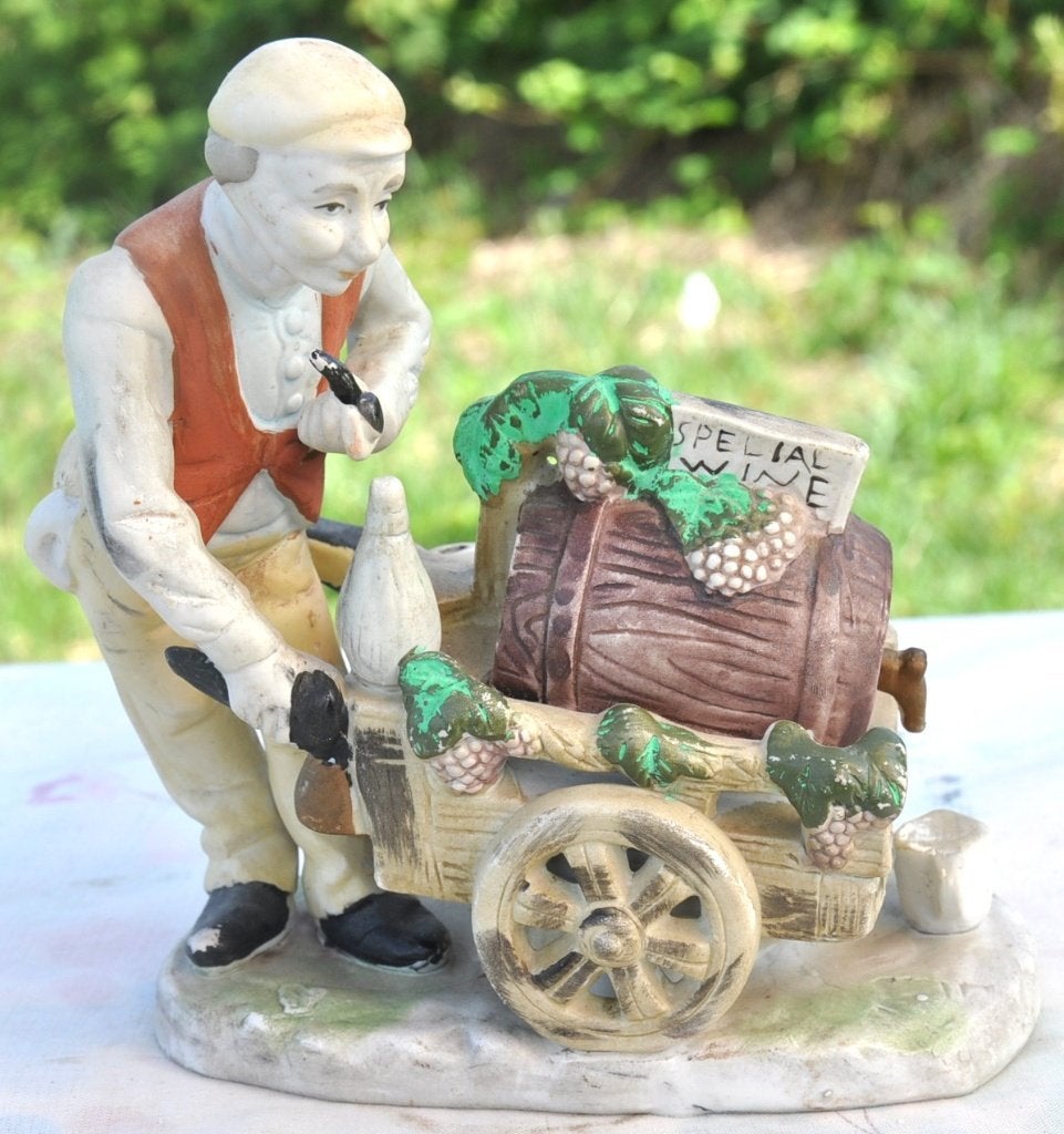 statue vigneron, Enlèvement ou Envoi, Utilisé, Humain