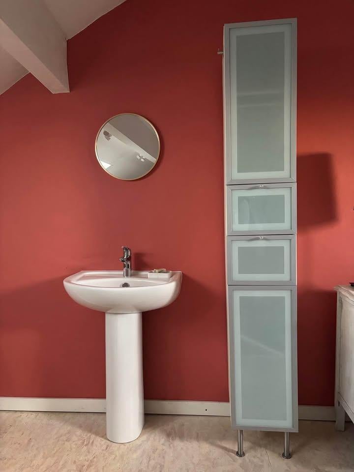 Colonne salle de bain IKEA, 25 à 50 cm, Armoire (mi-)haute, Utilisé, Moins de 50 cm