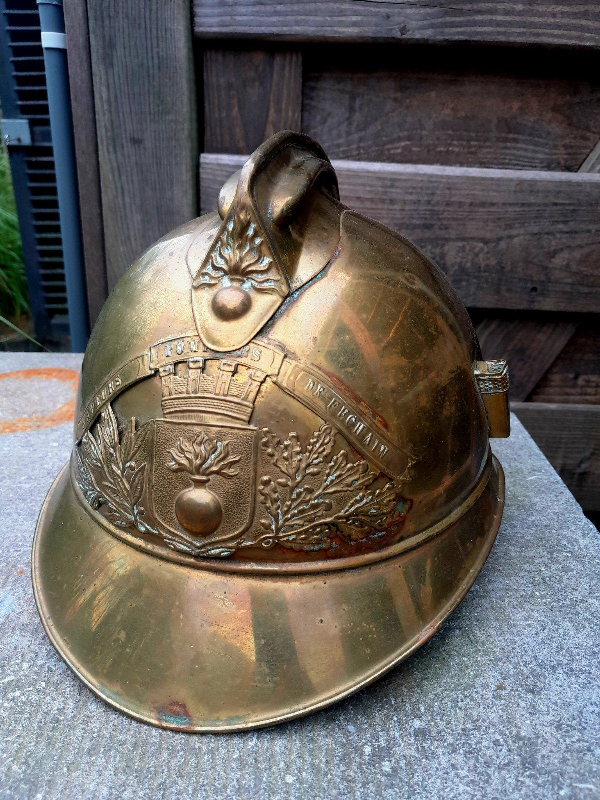 Casque Pompier Français 1885, Enlèvement ou Envoi