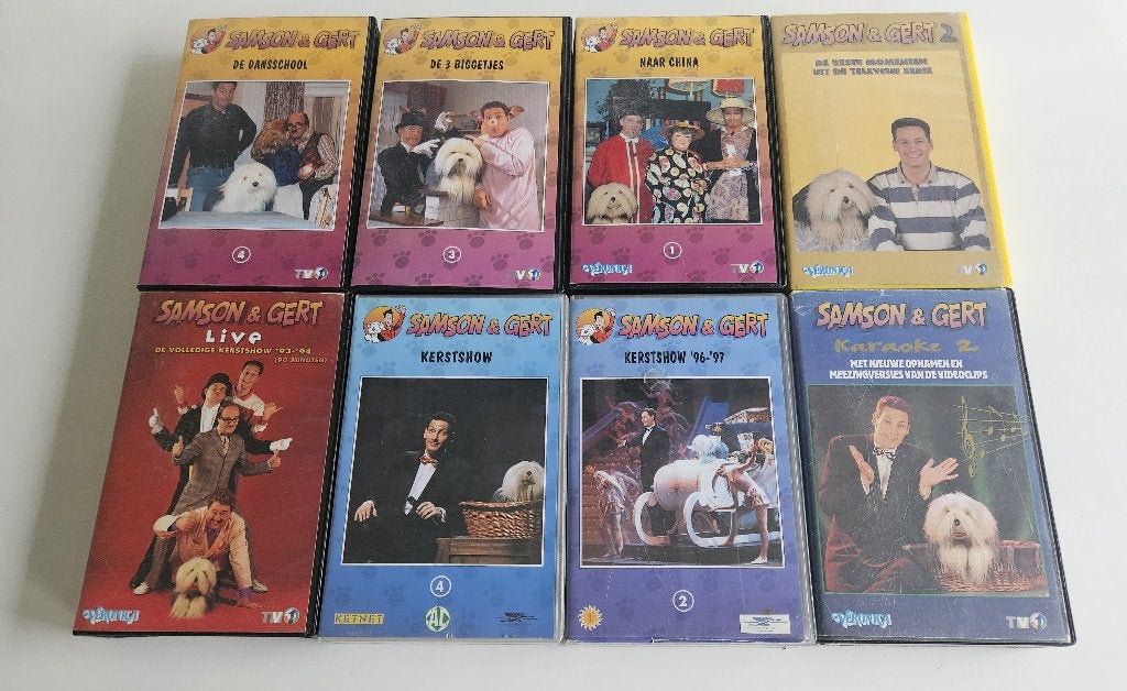 VHS cassettes : Samson & Gert en Pokémon, Enlèvement ou Envoi