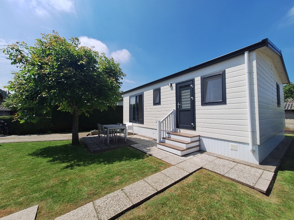 Prachtige tweedehands mobiele chalet, Caravans en Kamperen