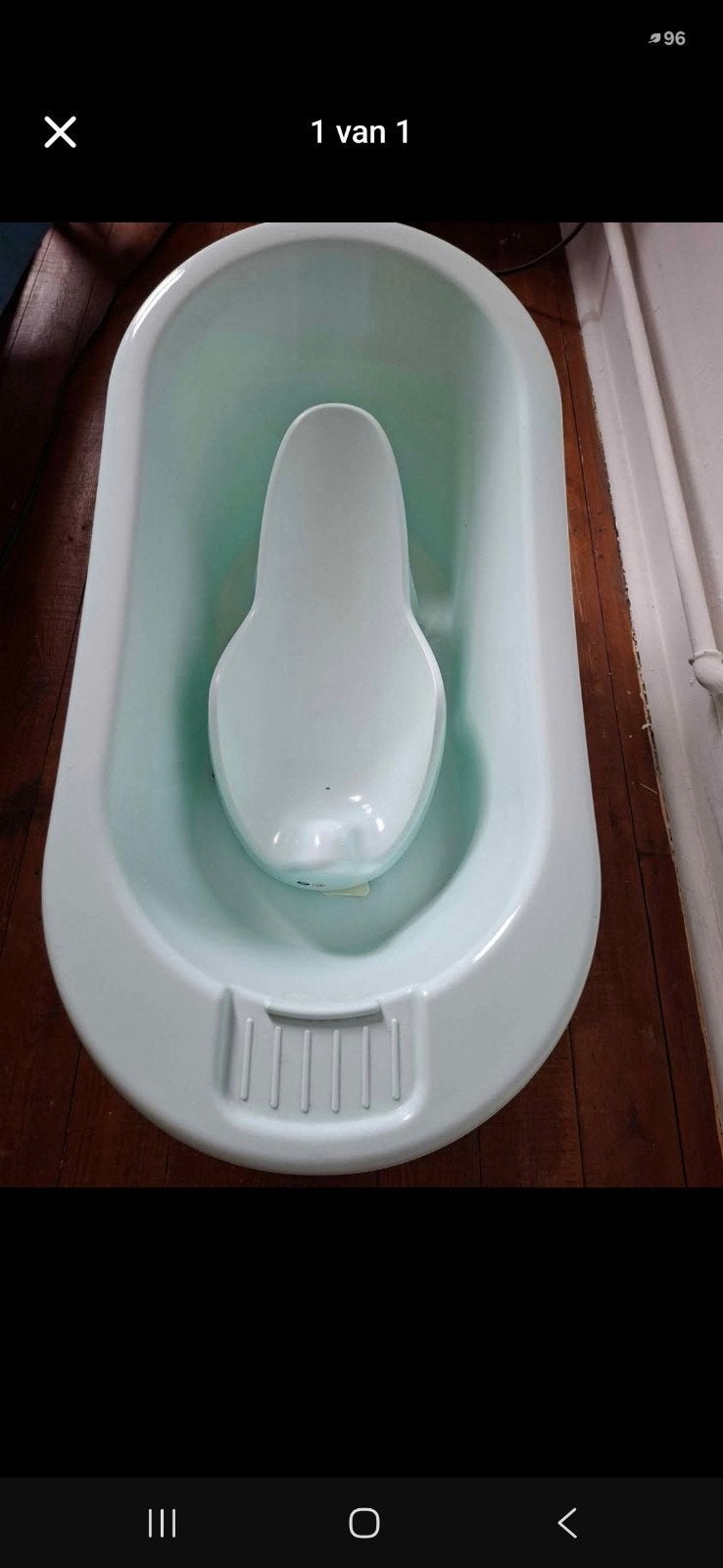 badje en pampers, Ophalen, Badje