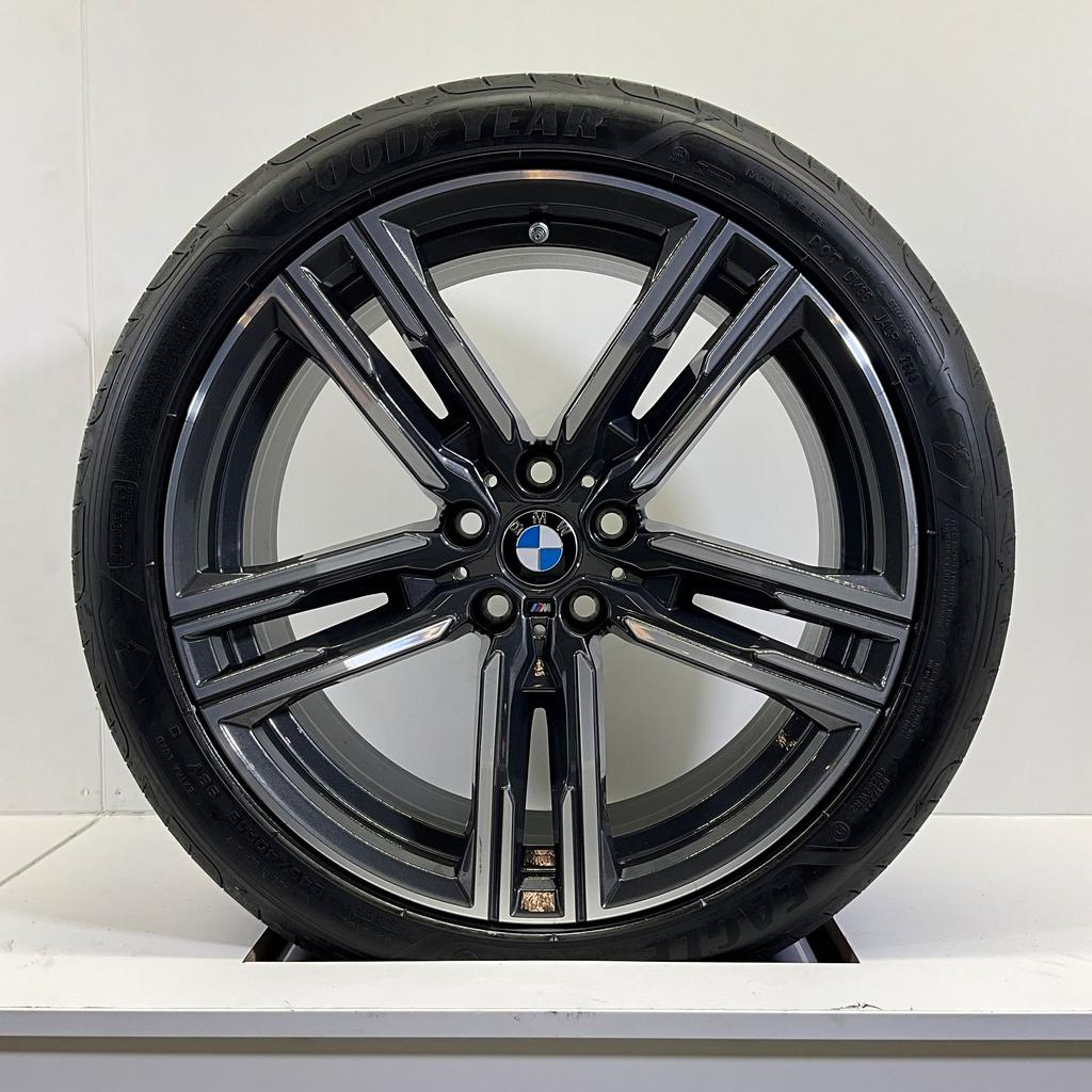 BMW 5 SERIE G30 G31 8 SERIE G14 G15 G16 BREEDSET VELGEN + ZO, Auto-onderdelen, 19 inch, -, -, Banden en Velgen