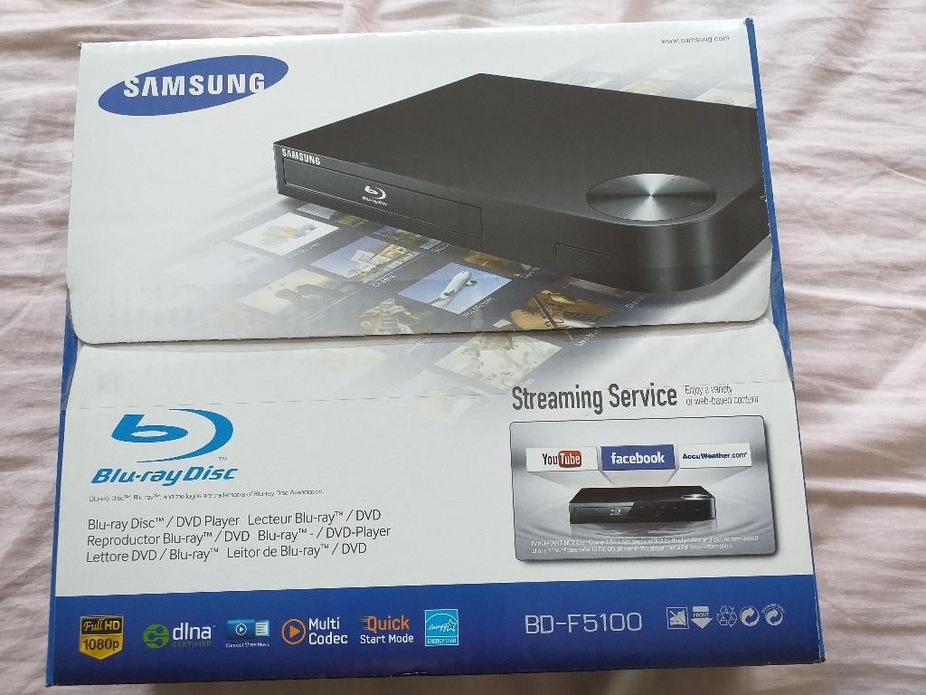 Samsung BD-F5100 (Nieuwstaat), Audio, Tv en Foto, Blu-ray-spelers, Nieuw, Samsung, Ophalen of Verzenden