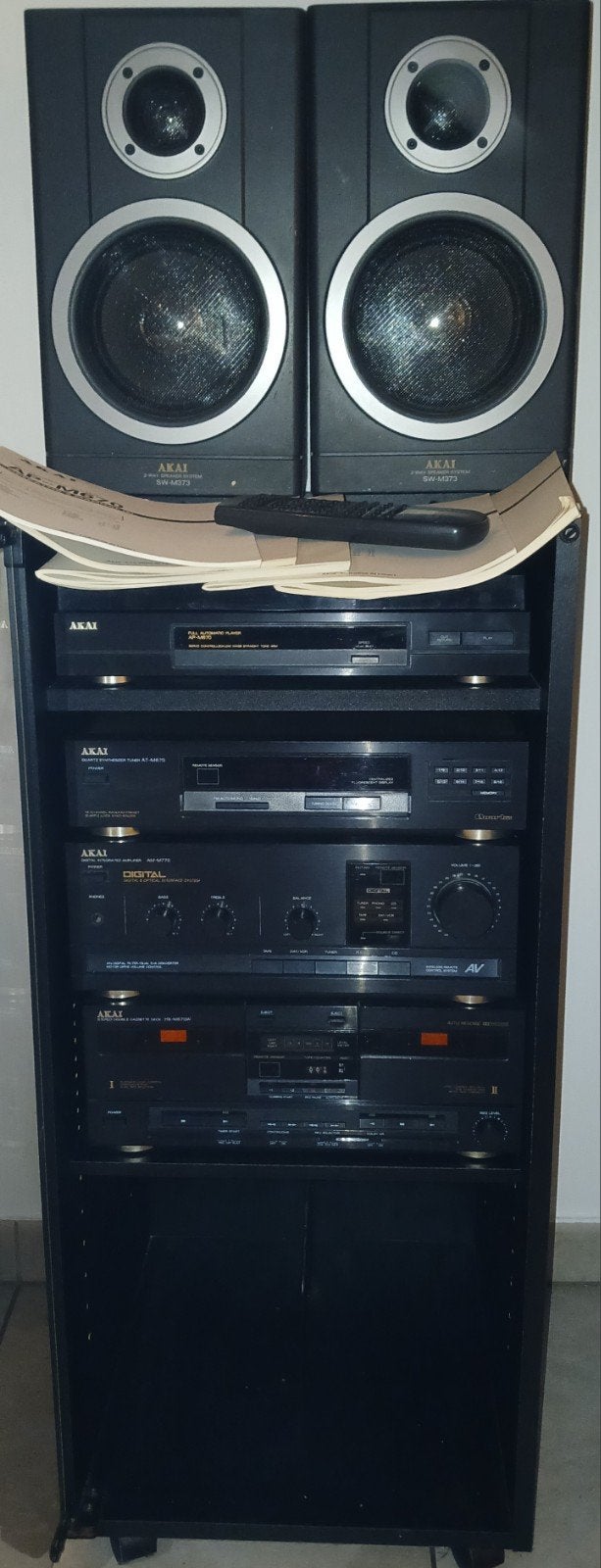 Akai HiFi Stereo Set – Compleet alle handleidingen & folie!, Losse componenten, Zo goed als nieuw, Akai, Ophalen
