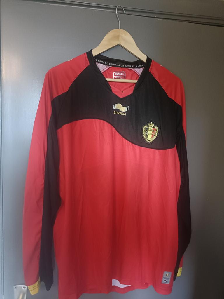 Maillot Diables Rouges Burrda Taille XL, Sports & Fitness, Taille XL, Enlèvement ou Envoi, Maillot