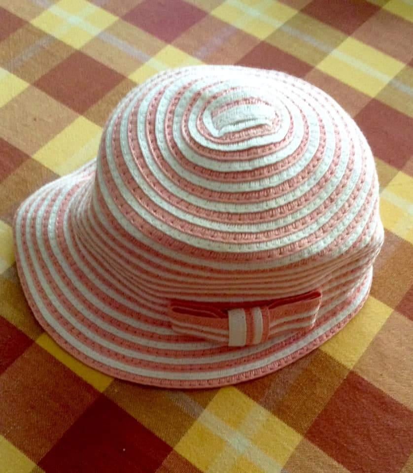 Obaibi hoed voor babymeisjes 3-6 maanden/43 cm, Ophalen of Verzenden, Nieuw, ObaÏbi, Meisje