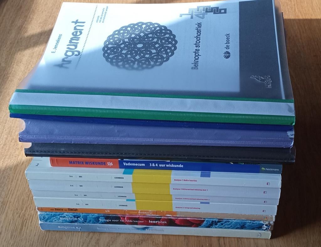 Volledig pakket om te slagen voor de toelatingsexamens, Ophalen, Zo goed als nieuw