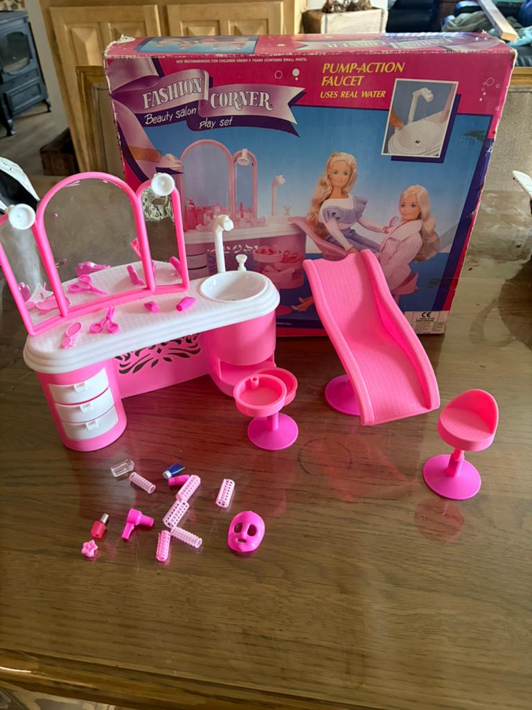 Vintage kapsalon barbie, Enlèvement ou Envoi, Comme neuf
