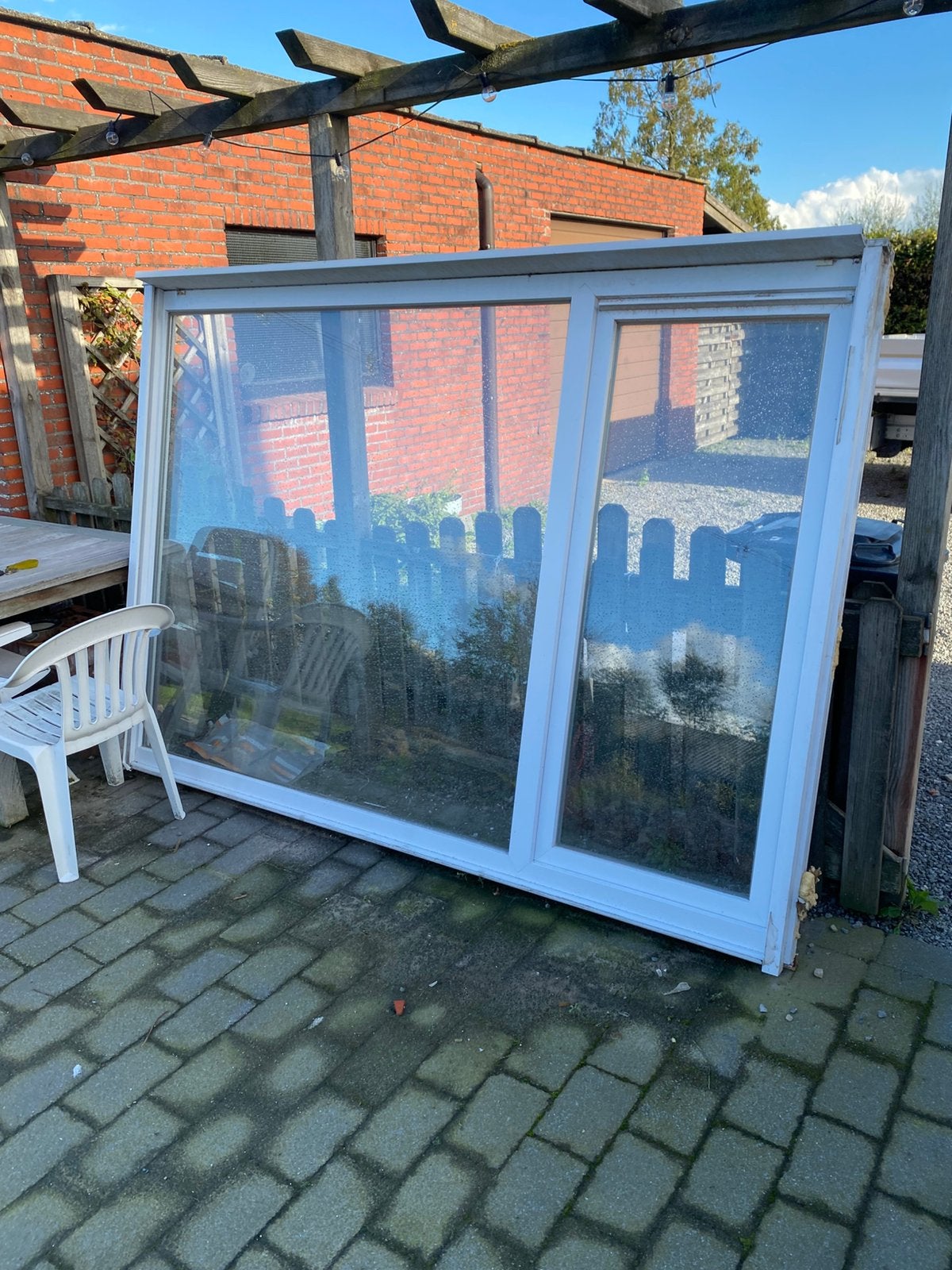 Diverse ramen pvc dubbel glas, Doe-het-zelf en Bouw, Ophalen, Gebruikt