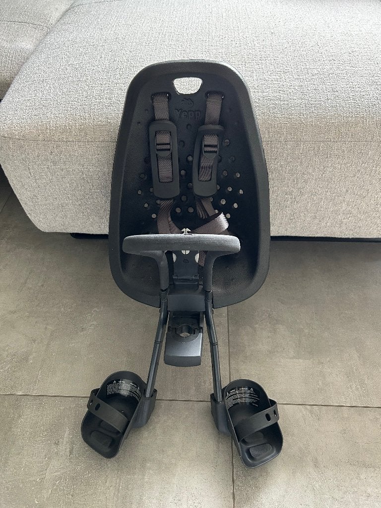 Thule Yepp Mini fietsstoeltje zwart, Ophalen, Gebruikt, Yepp (Thule), Voorzitje