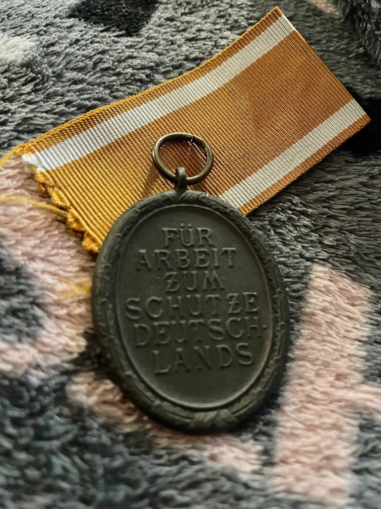 Westwall medaille, Verzamelen, Militaria | Tweede Wereldoorlog, Ophalen of Verzenden