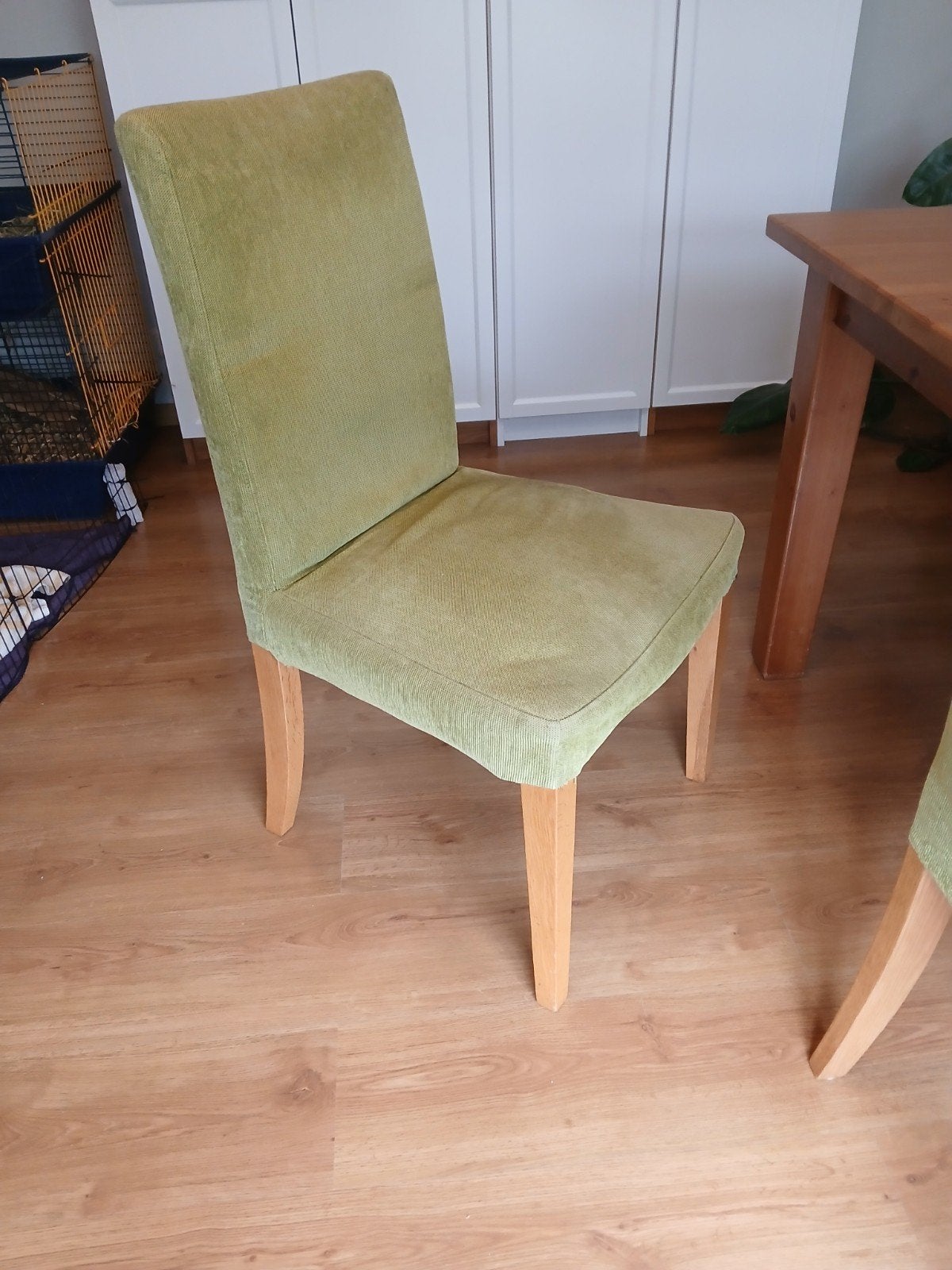 tafel met 6 stoelen, Huis en Inrichting, Tafels | Eettafels, Ophalen, Gebruikt, 50 tot 100 cm, 150 tot 200 cm