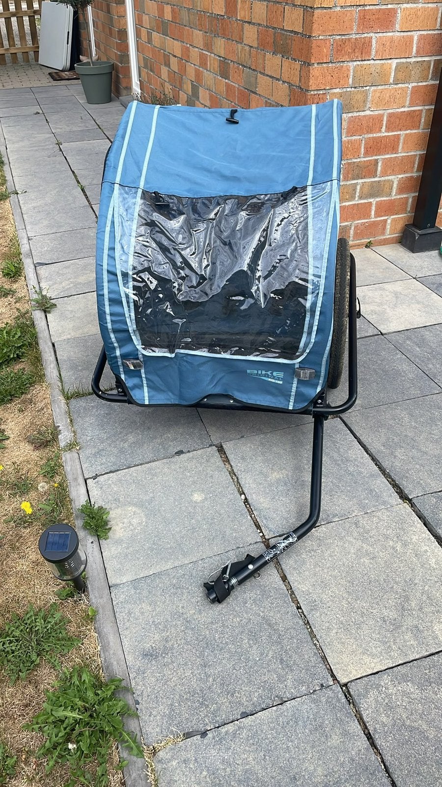 Remorque velo pour 2 enfants en tres bon etat, Vélos & Vélomoteurs, Enlèvement, Comme neuf
