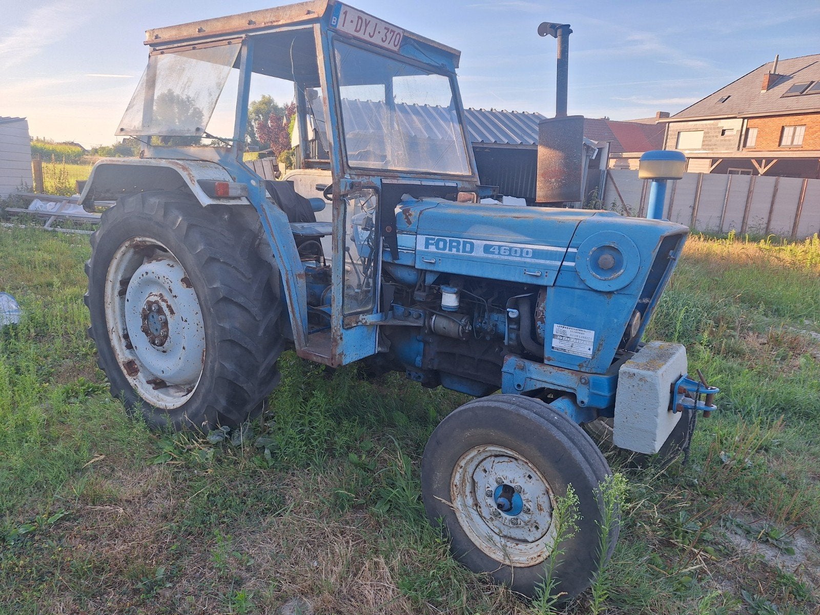 ford 4600 tractor met servo, Ophalen, Ford