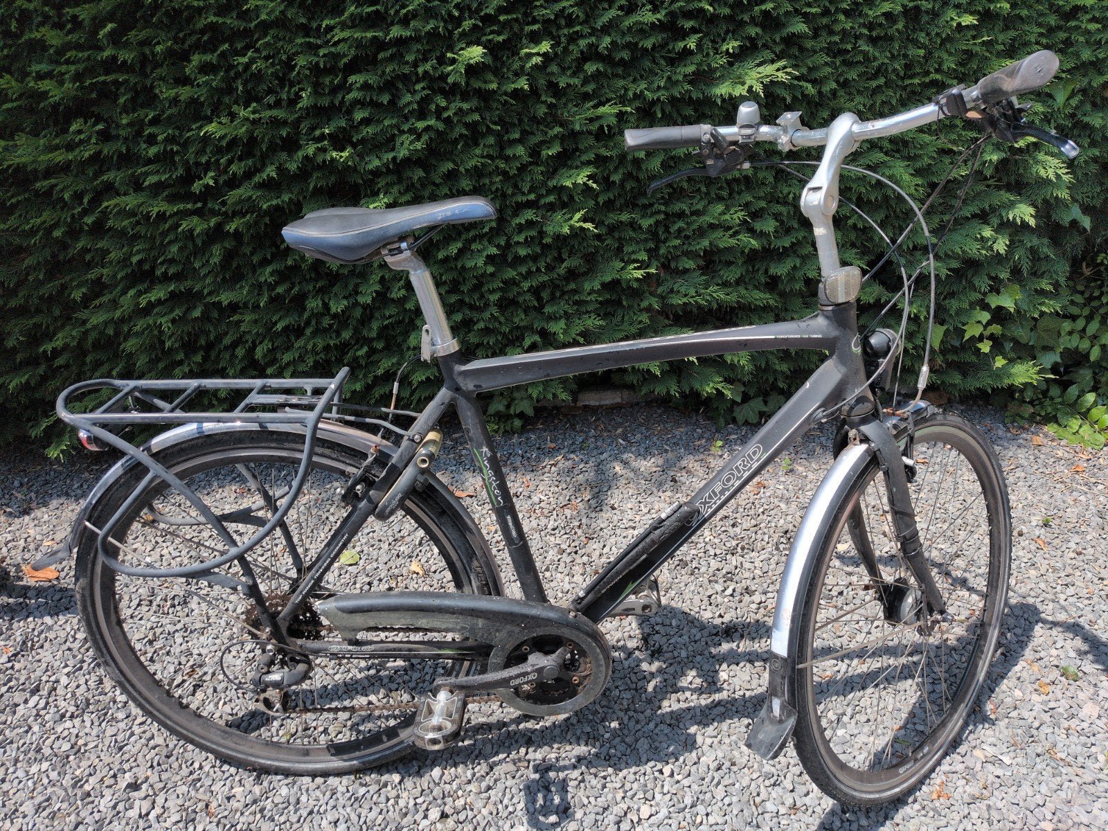 Herenfiets Oxford, Ophalen