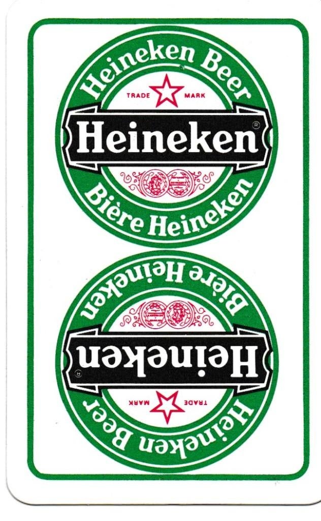 Carte Jokers Heineken, Verzamelen, Speelkaarten, Jokers en Kwartetten, Verzenden, Zo goed als nieuw, Joker(s)