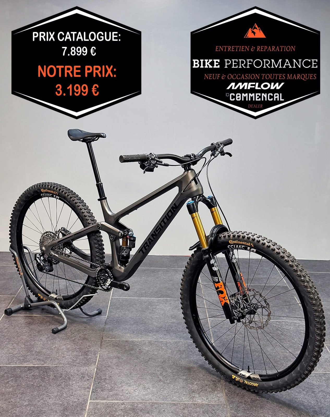 Transition Scout AXS Kahima, Fietsen en Brommers, Fietsen | Mountainbikes en ATB, Zo goed als nieuw, Heren, Ophalen