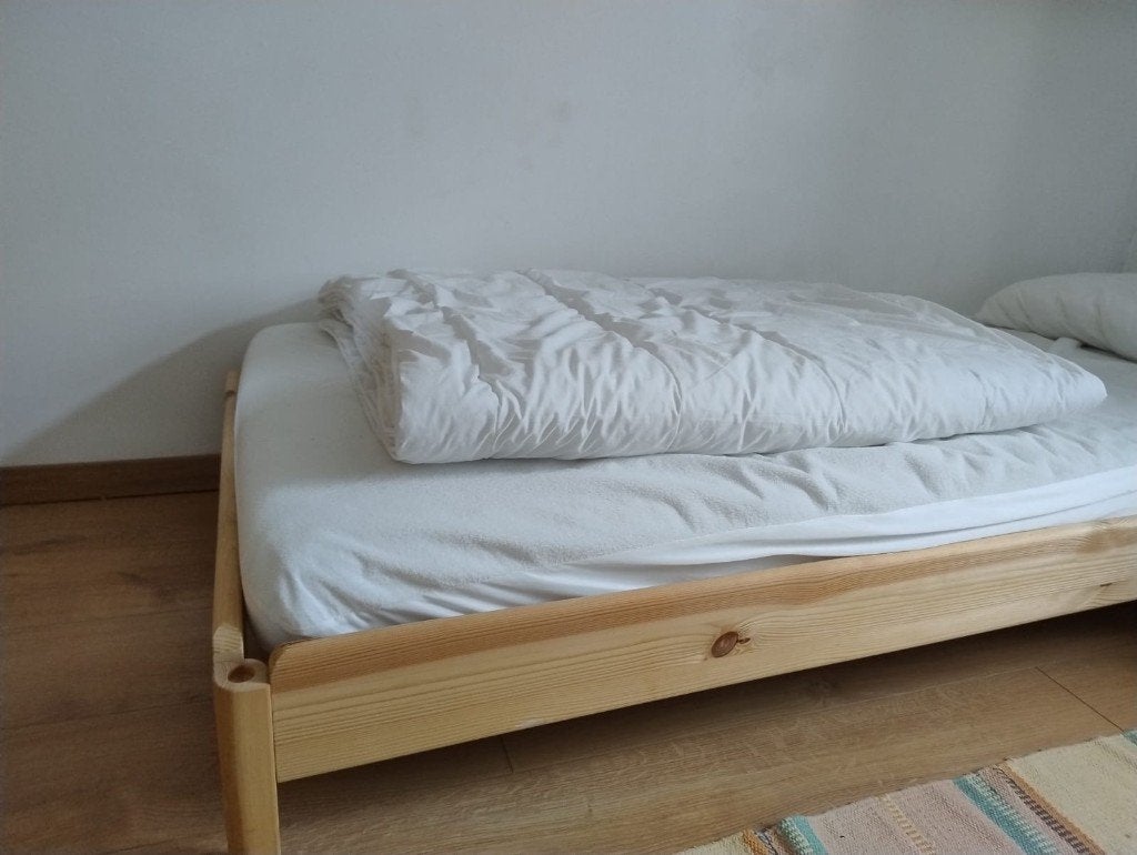 Lits d'hôtes, Maison & Meubles, Beige, Comme neuf, Tijdloos, Bois
