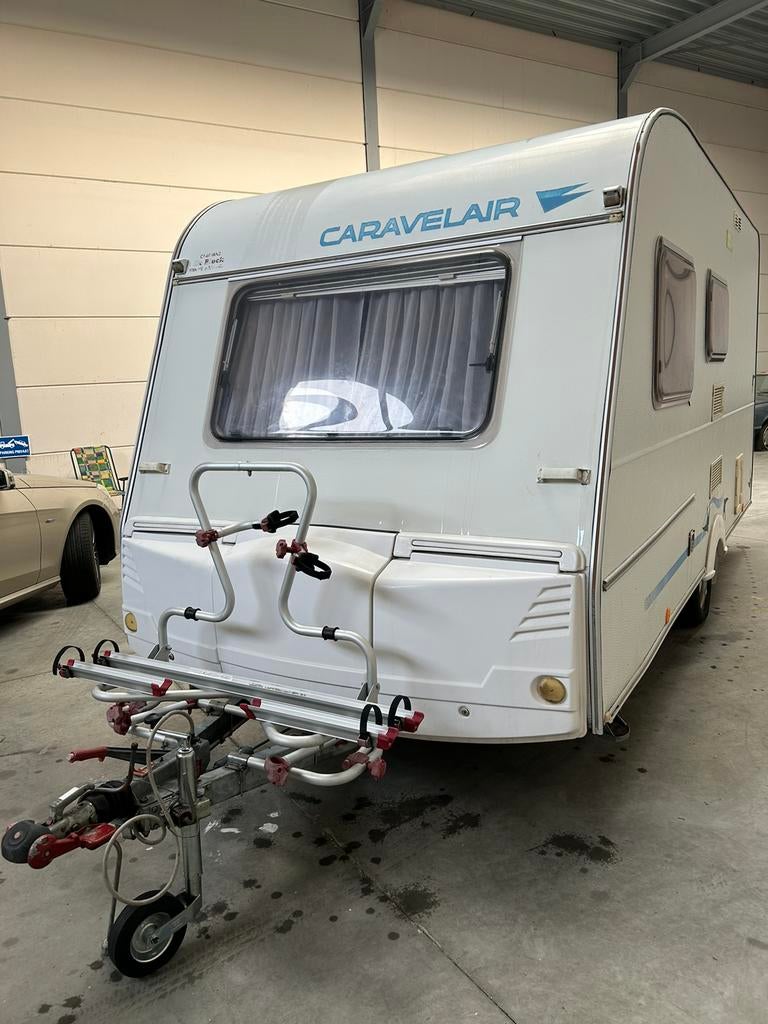 Caravan caravelair stapelbedden, Caravans en Kamperen, Standaardzit, 750 - 1000 kg, Particulier, Schokbreker