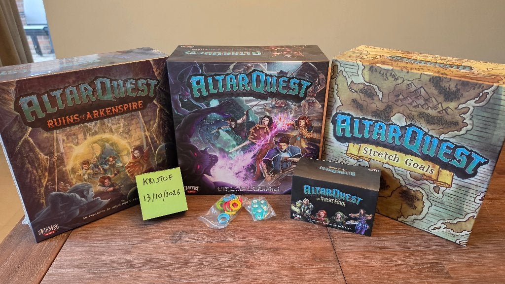 Alter Quest + 2 expansions in nieuwstaat, Ophalen of Verzenden, Zo goed als nieuw