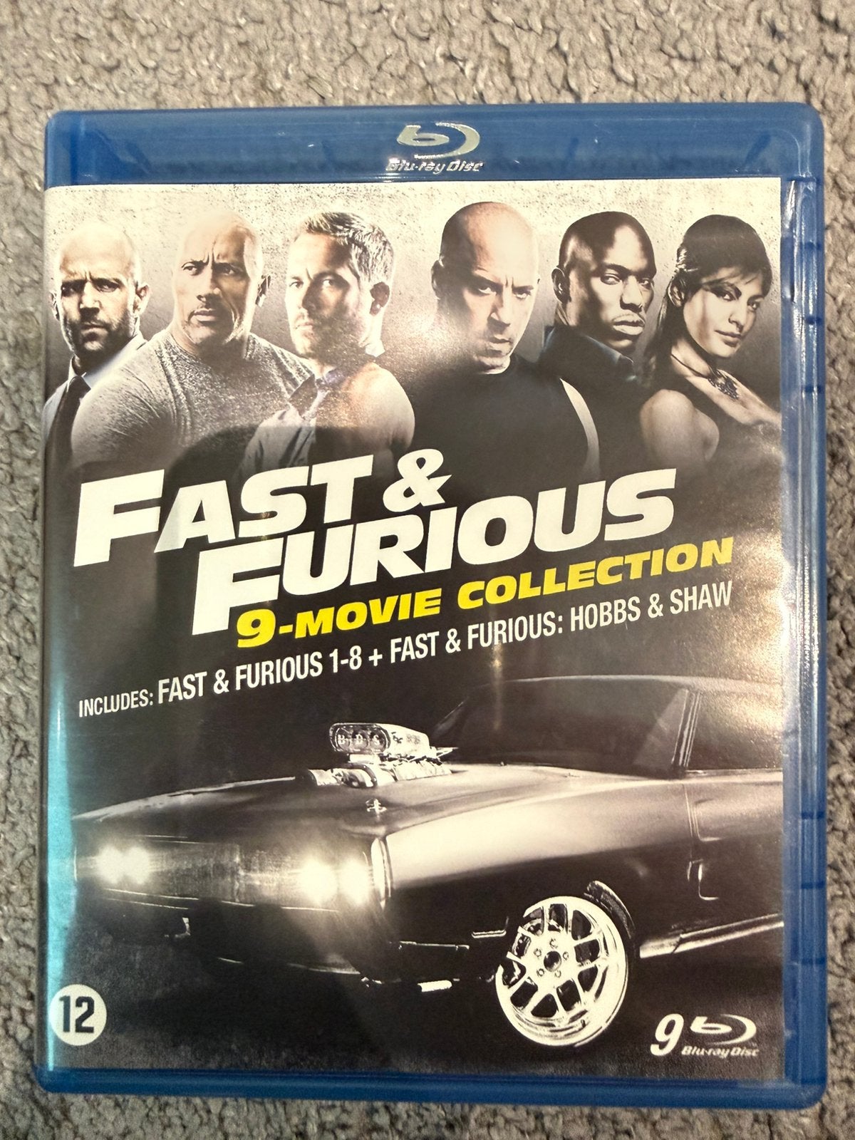Blu-Ray Fast & Furious 9-movie collection, Ophalen, Zo goed als nieuw, Blu-ray