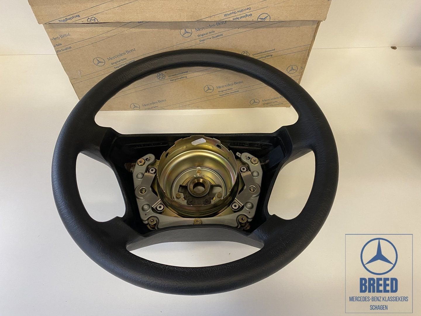 NOS stuurwiel zwart voor Mercedes-Benz W124 W201 W202 W210, Auto-onderdelen, -, Nieuw, Ophalen of Verzenden, -