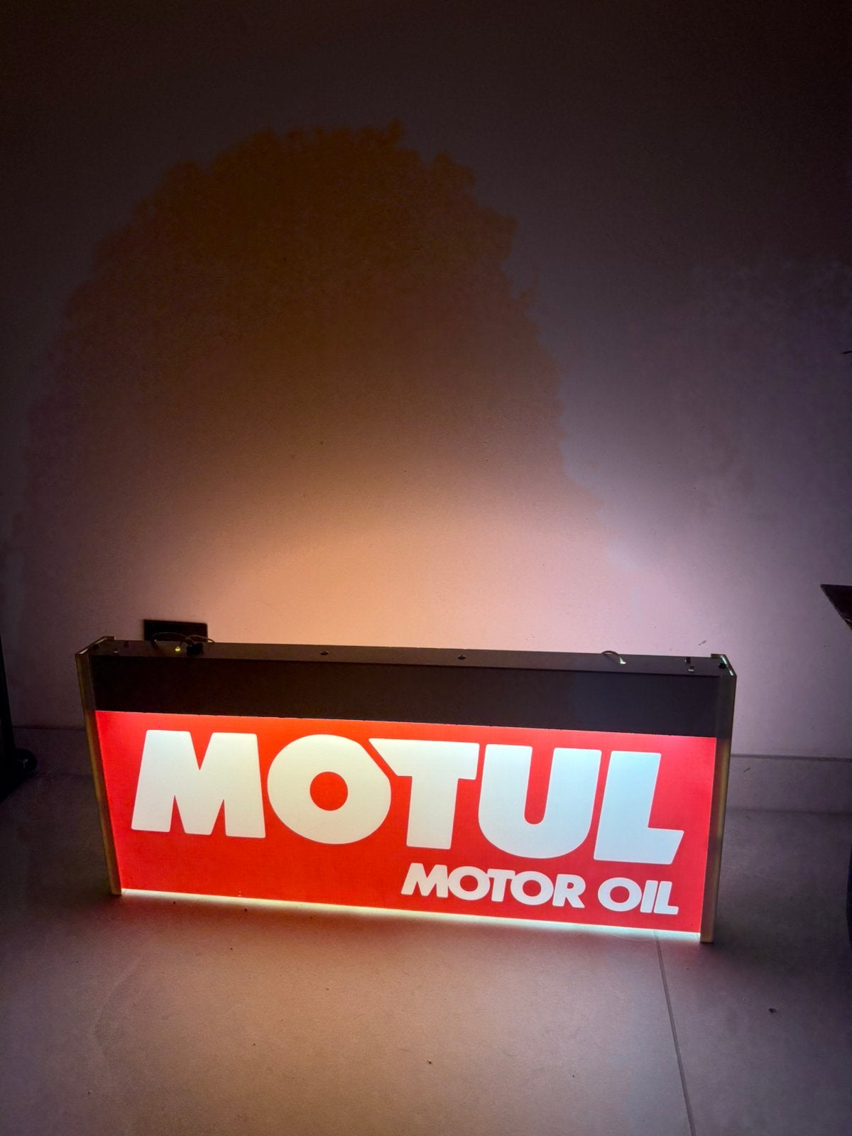 Vintage Motul boite a lumiere emballage d'origine, Enlèvement, Neuf, Emballage