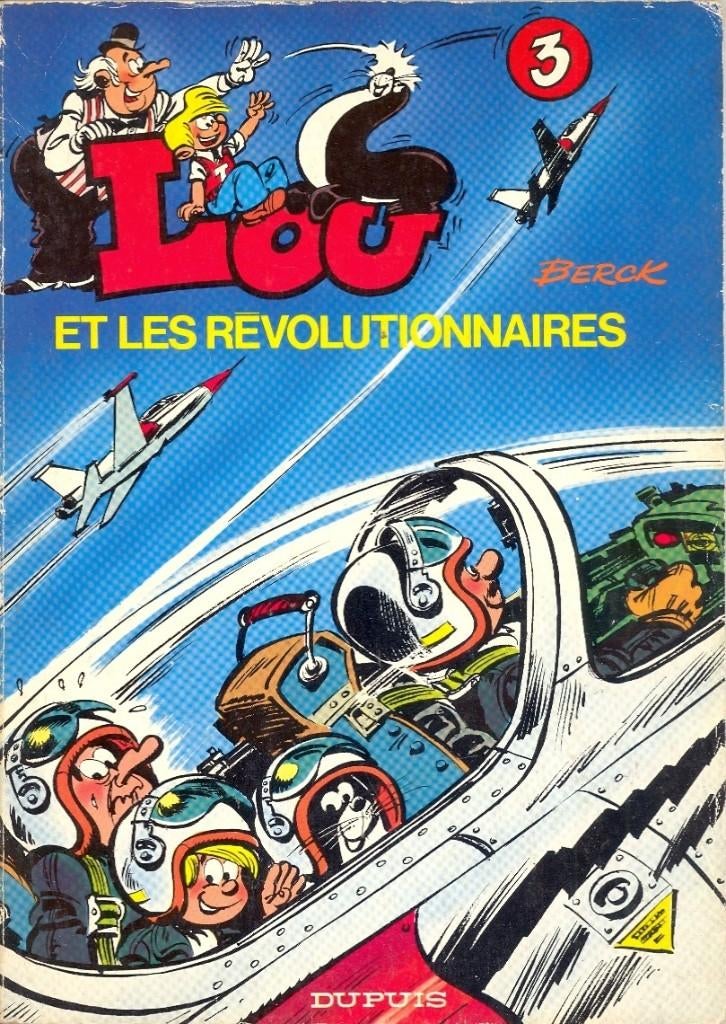 Lowietje nr 3 - Et les revolutionnaires - Franstalig., Gelezen, Eén stripboek, Ophalen of Verzenden, Berck