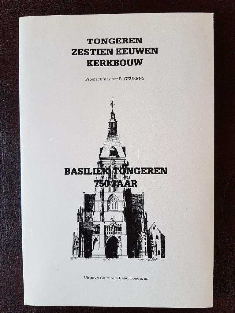 Baseliek Tongeren 750 jaar, Ophalen of Verzenden, Gelezen, B. Geukens