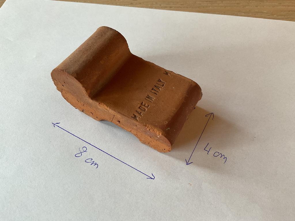 Terracotta voetjes, Enlèvement, Comme neuf, Autres matériaux, Intérieur