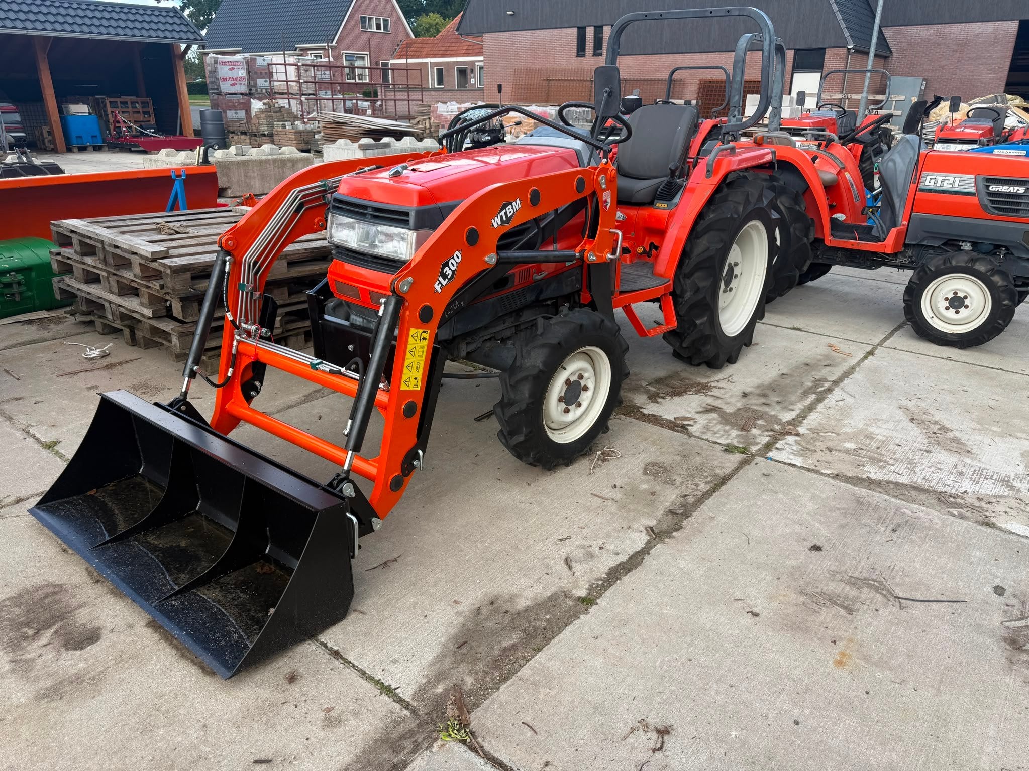 Kubota GL261 met voorlader, Autres types