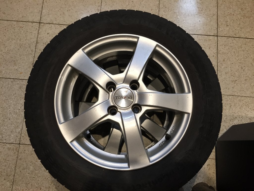 Jantes DEZENT 15 pouces 6J*15H2, Auto-onderdelen, Banden en Velgen, Ophalen, Gebruikt, 15 inch, Velg(en)