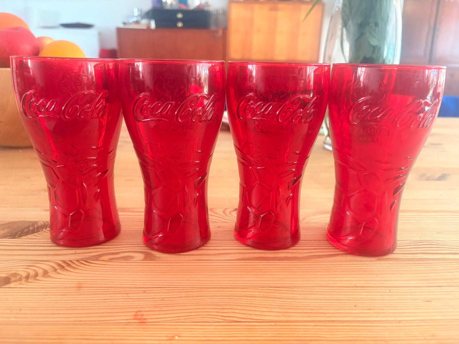 Quatre verres à Coca Cola pour l'Euro 2016 | UEFA France, Collections, Enlèvement ou Envoi, Comme neuf