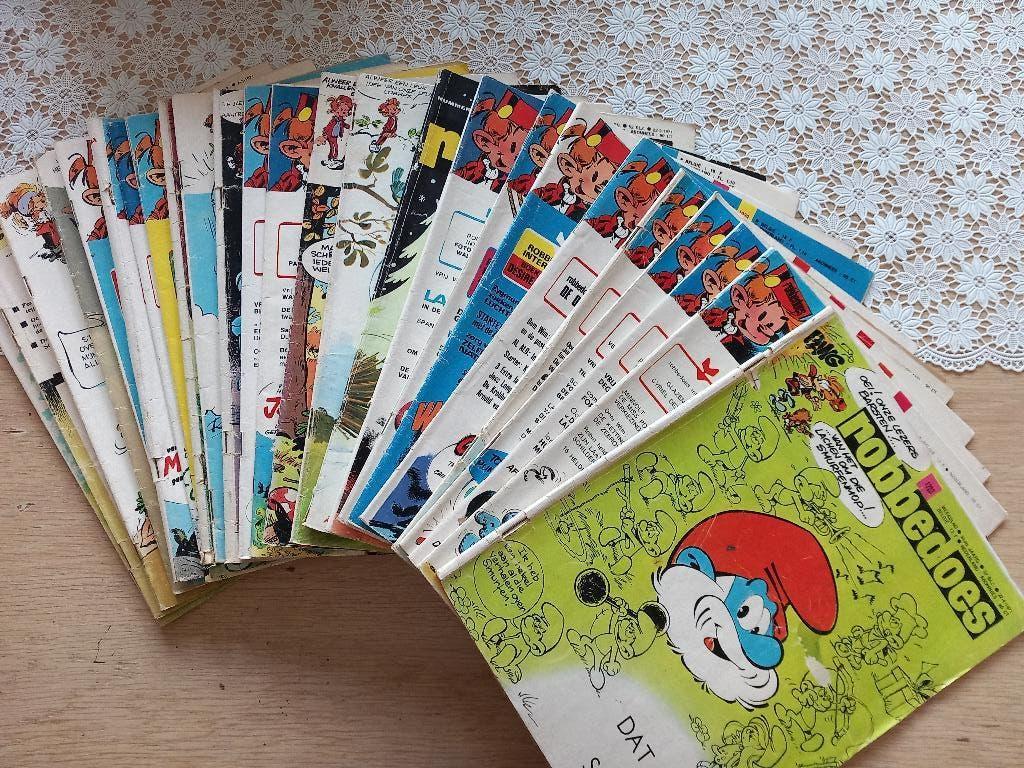 Retro weekblad Robbedoes 1972, Boeken, Stripverhalen, Gelezen, Ophalen of Verzenden, Meerdere stripboeken, Diverse Auteurs