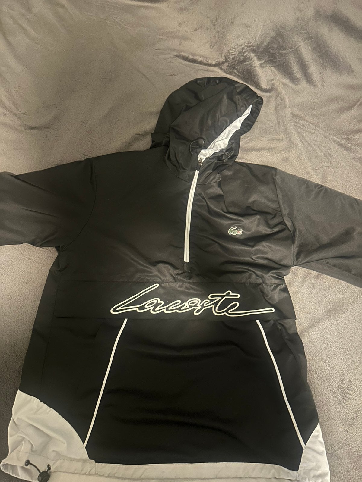 Lacoste Sport vest M, Kleding | Heren, Verzenden, Zo goed als nieuw, Maat 48/50 (M), Zwart