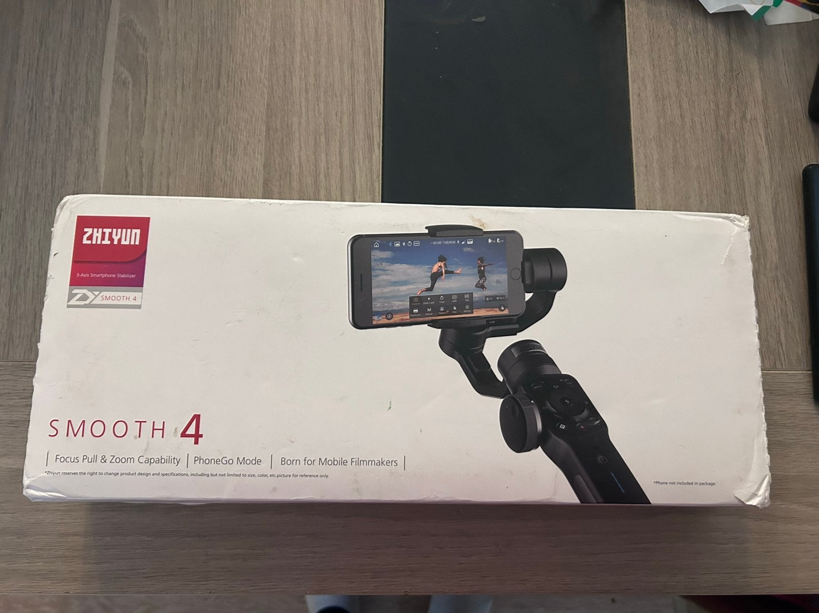 Stabilisateur zhuyun smooth 4, Télécoms, Supports de téléphone, Enlèvement, Neuf