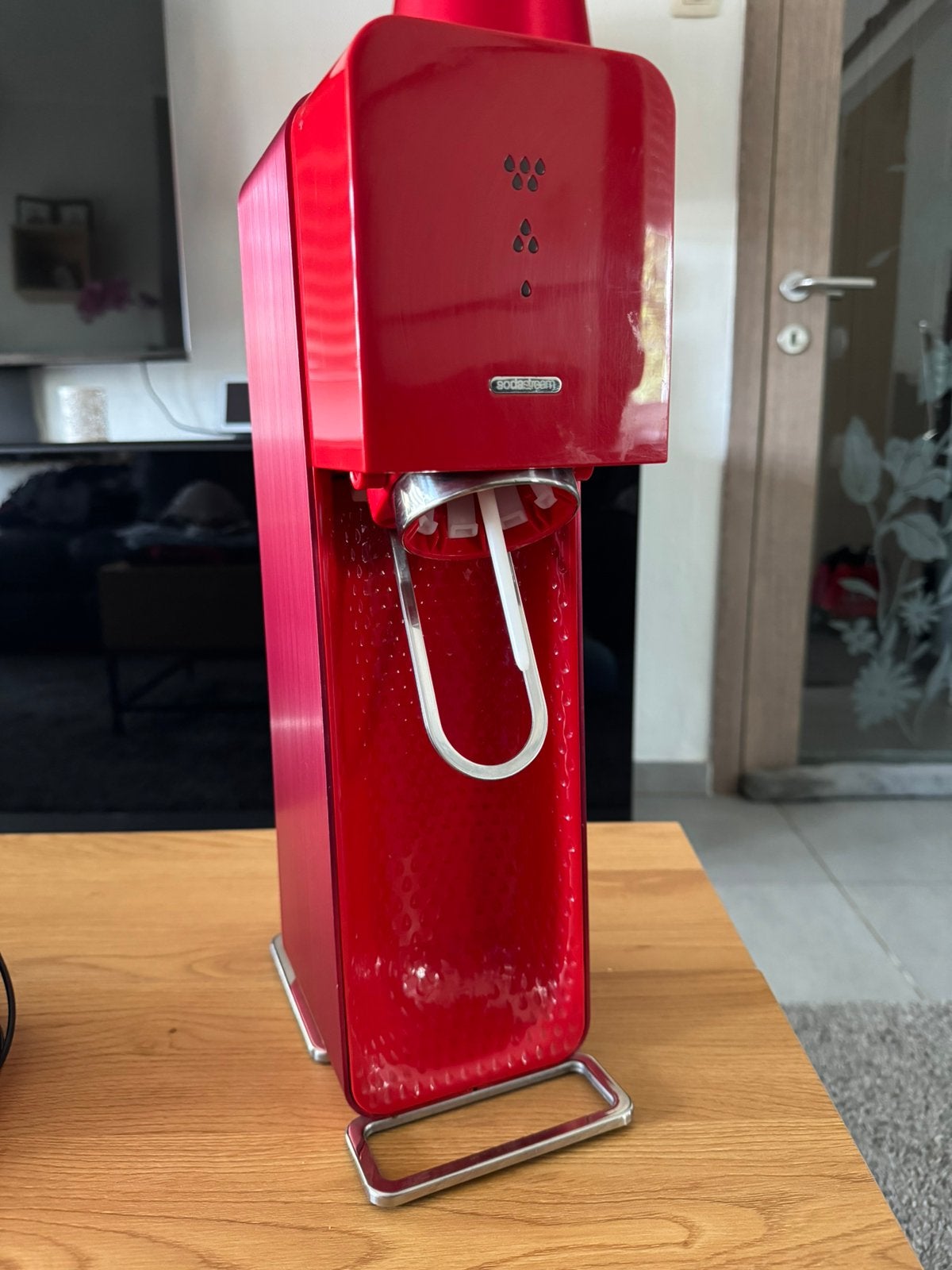 Soda stream, Enlèvement, Utilisé