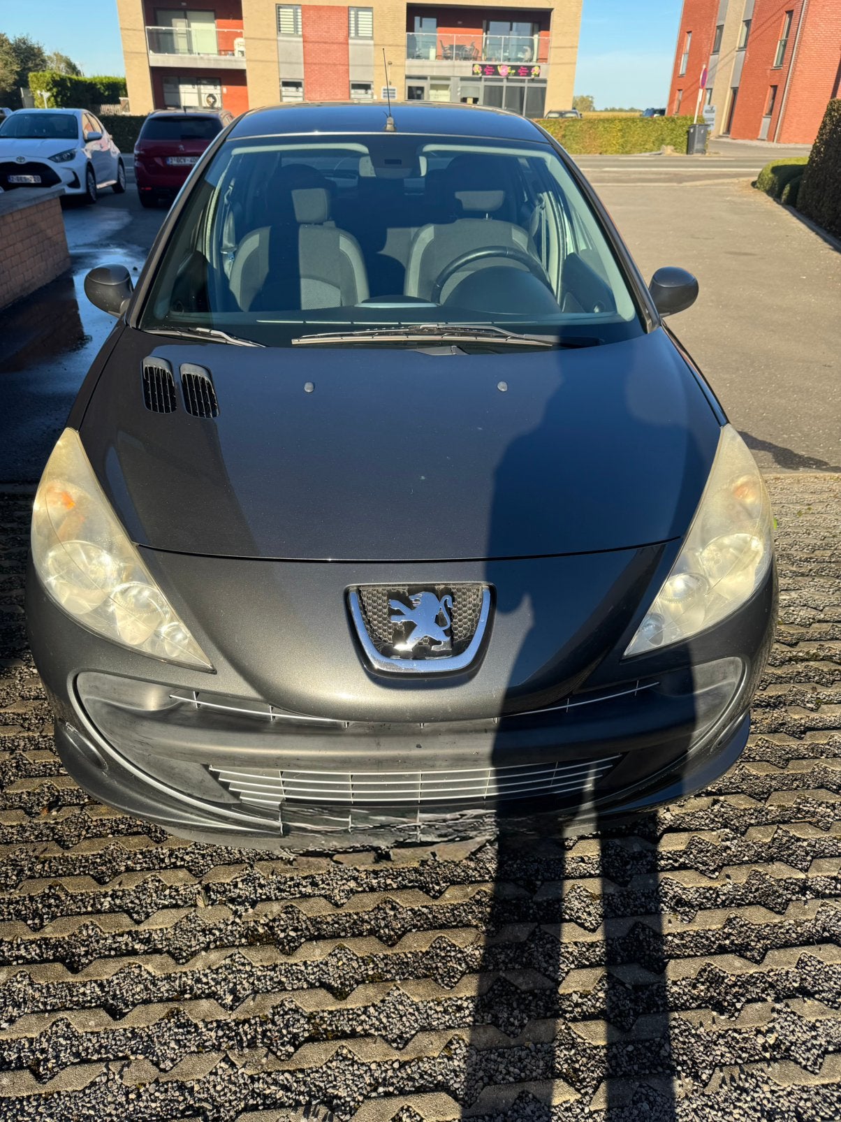 Peugeot 206+, Auto's, Euro 5, Stof, Zwart, 5 deurs