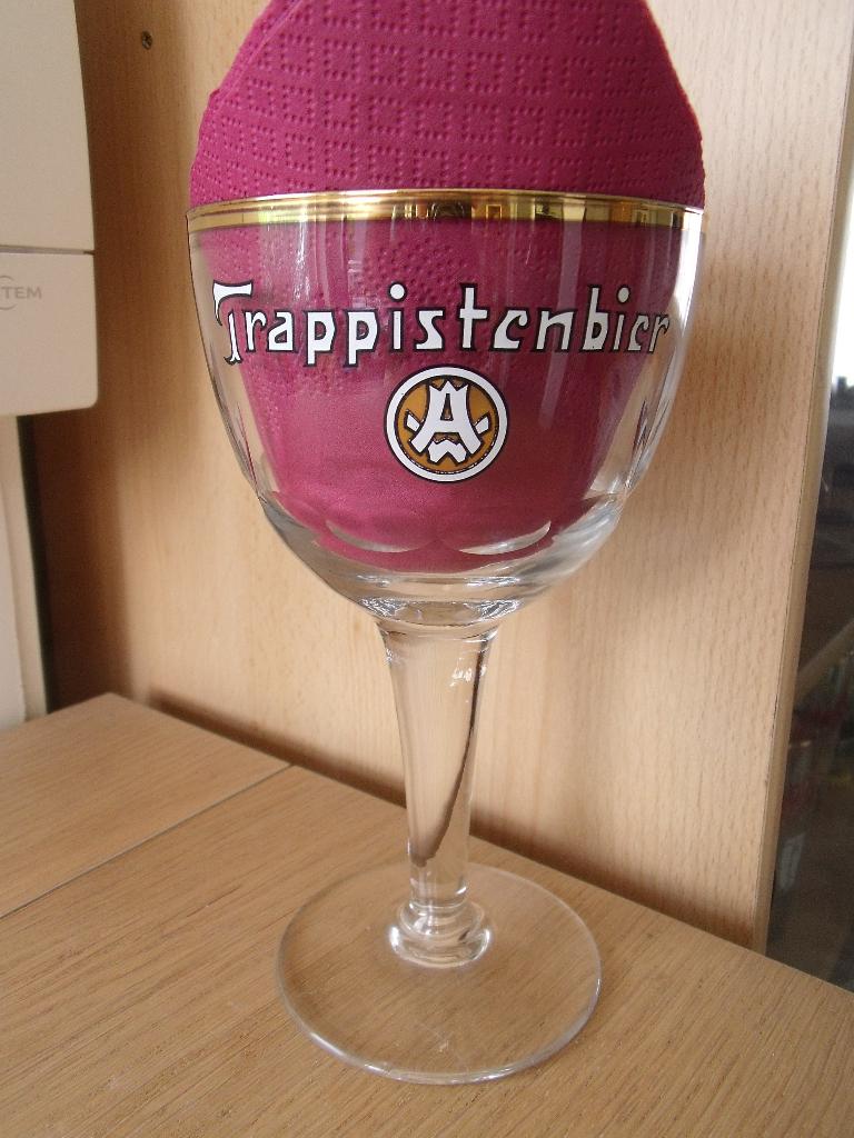 verre à bière Westmalle Trappistenbier, Enlèvement, Comme neuf, Verre ou Verres, Autres marques