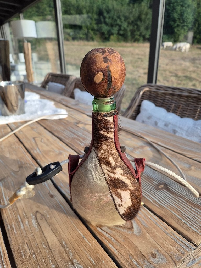 Gourde en Peau de Vache 1er empire, Verzamelen, Militaria | Algemeen, Ophalen of Verzenden, Overige soorten, Overige typen